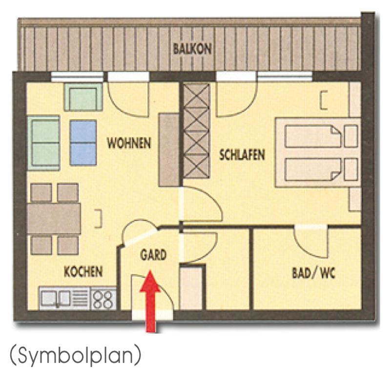 Top Tirol Appartement Huben  Pokoj fotografie